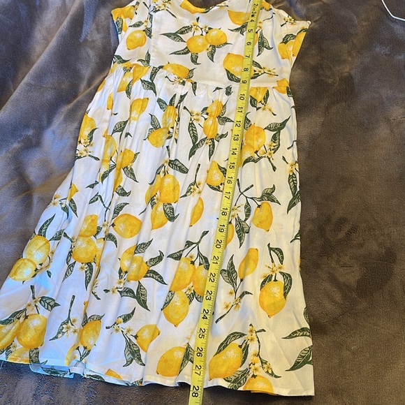H&M | Lemon Drop Sun Dress - sz 2 - Picture 8 of 12